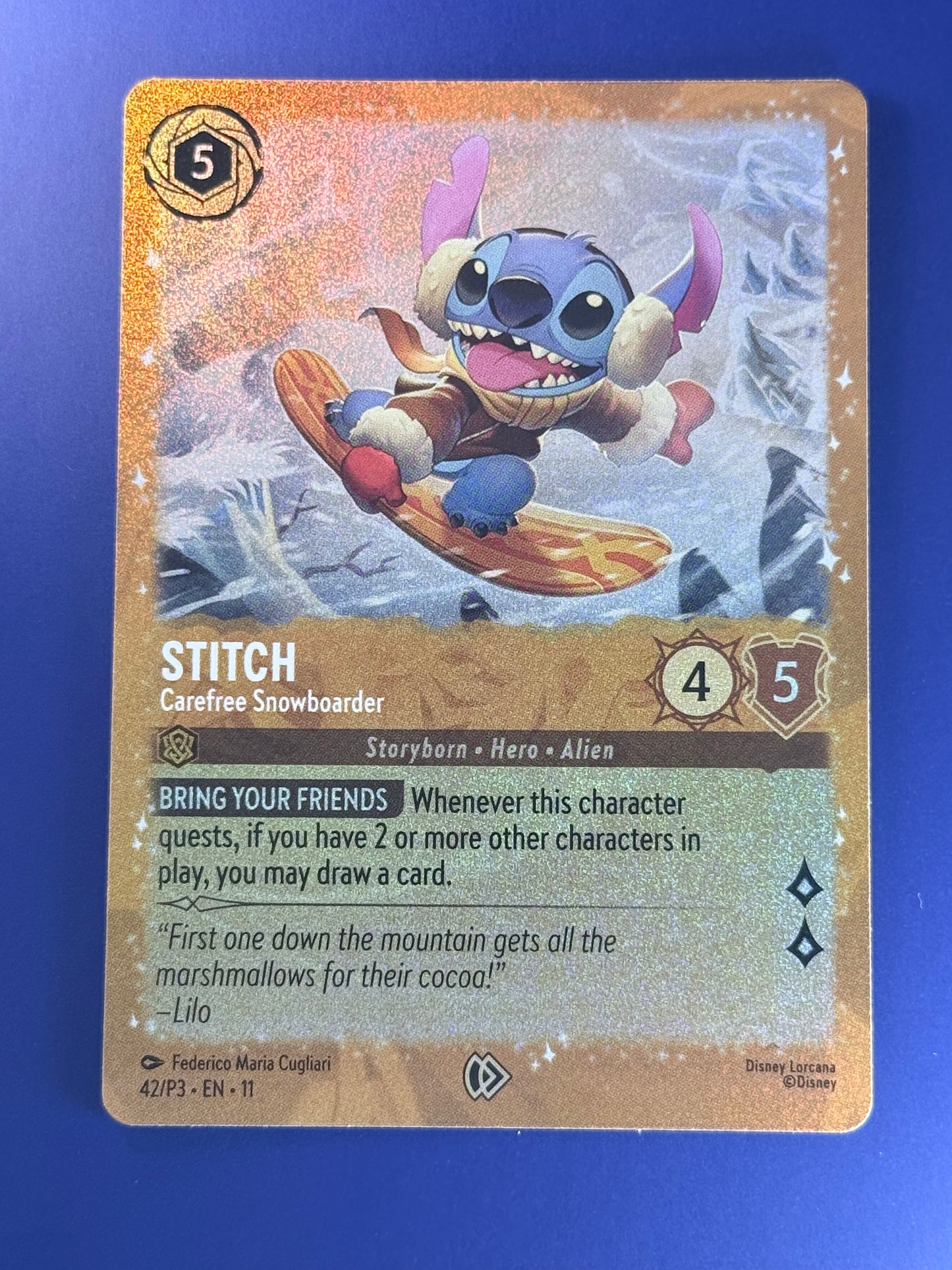 Stitch | Carefree Snowboarder [Promo - 42/P3]