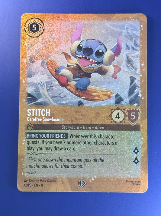 Stitch | Carefree Snowboarder [Promo - 42/P3]