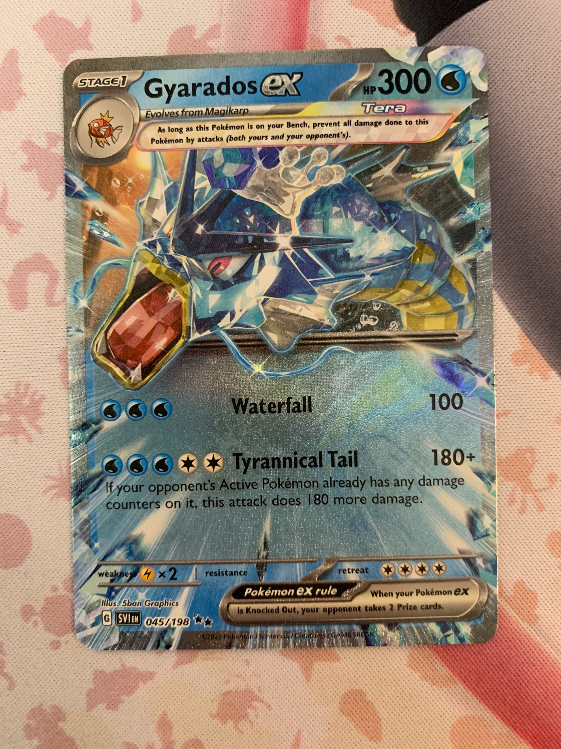 pokemon tcg scarlet and violet 045 198 gyarados ex card Gyarados ex – Pally's Trainer & Collector Store