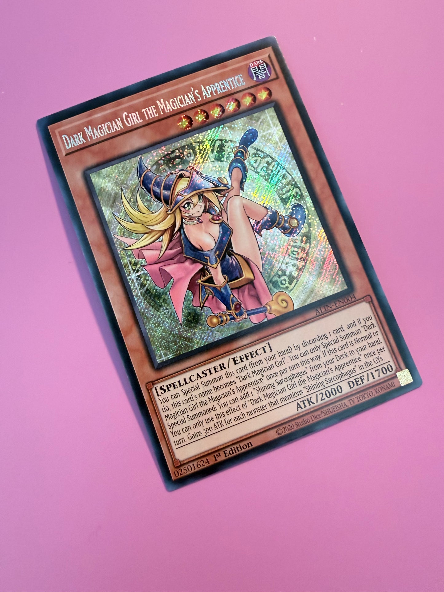 Dark Magician Girl the Magician's Apprentice [Secret Rare - ALIN-EN004]