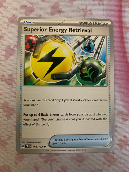 Superior Energy Retrieval