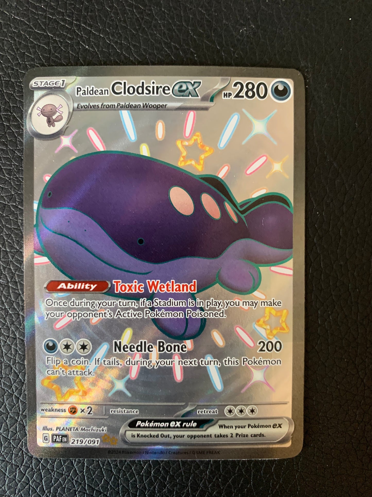 Paldean Clodsire ex