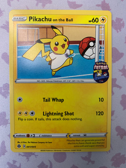 Pikachu on the Ball