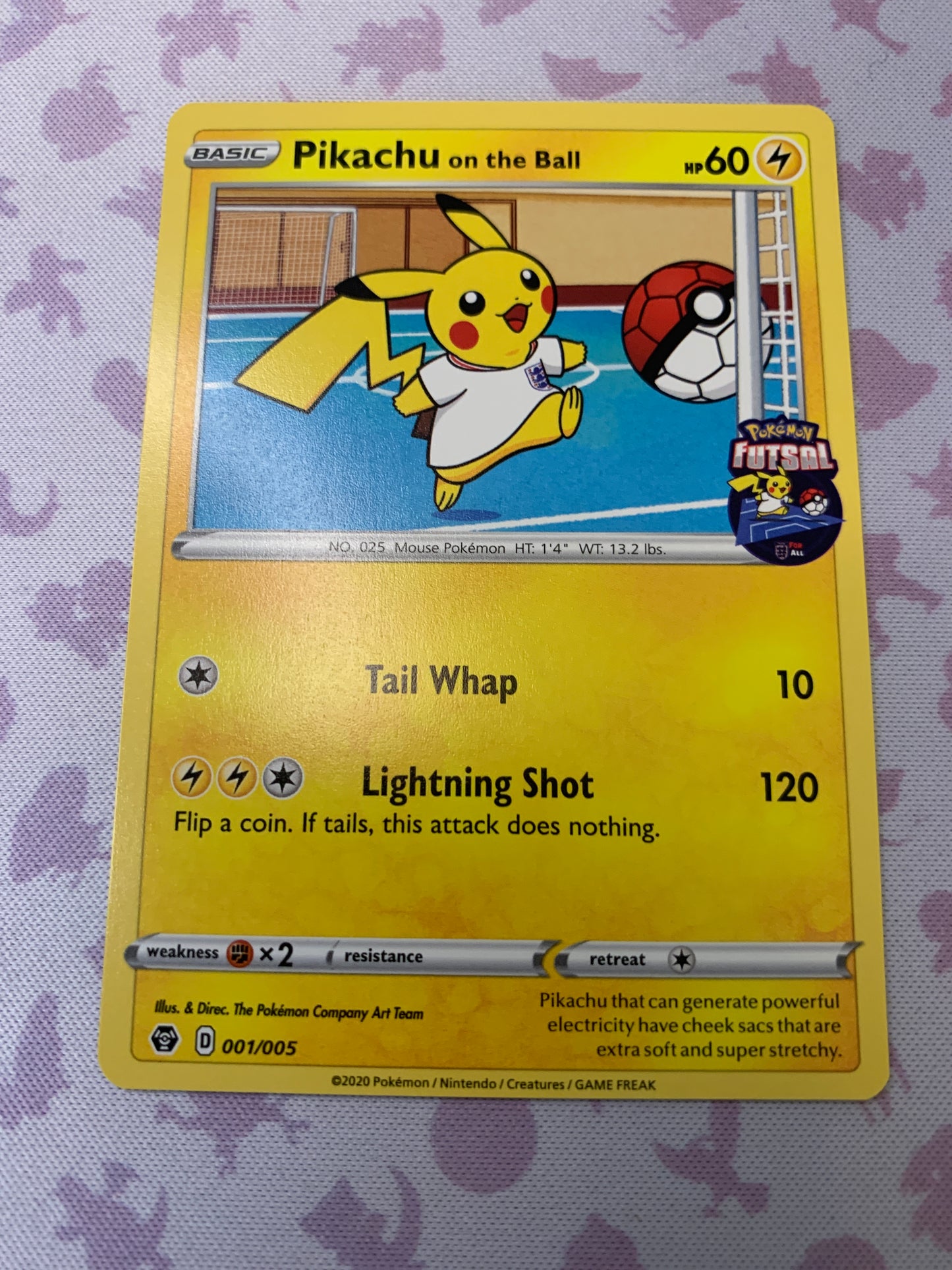 Pikachu on the Ball