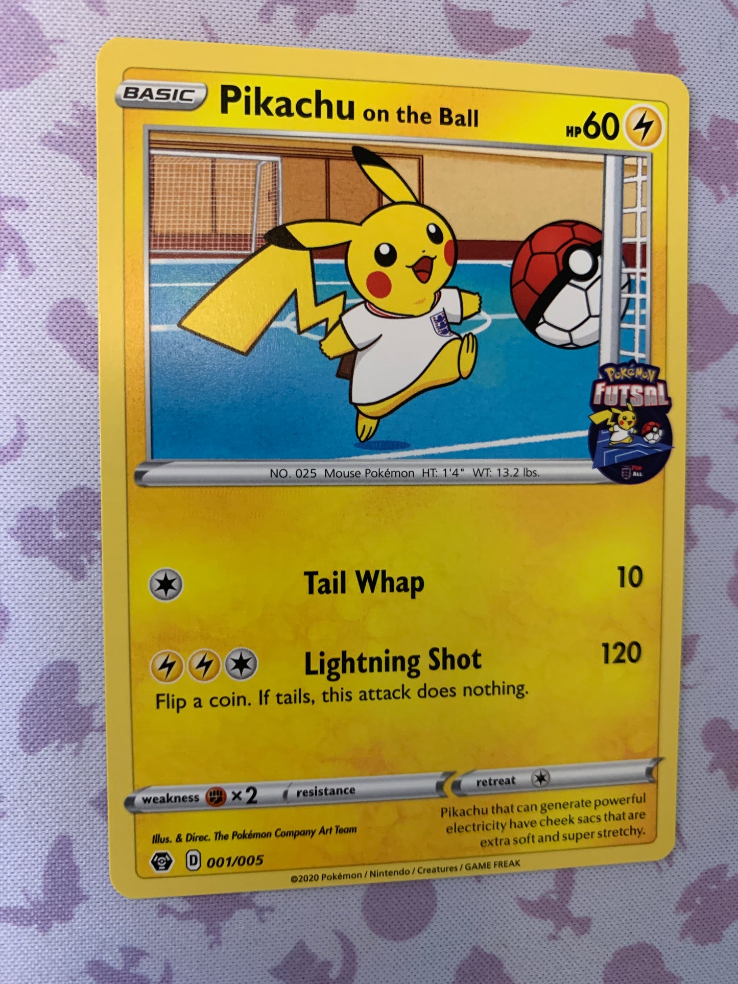 Pikachu on the Ball