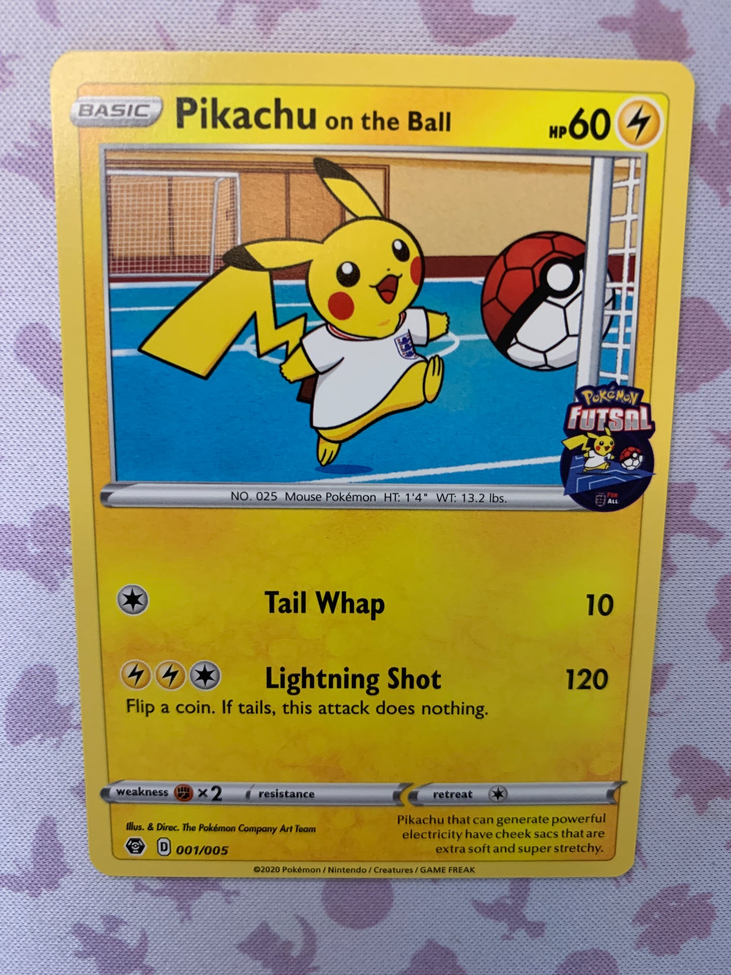 Pikachu on the Ball