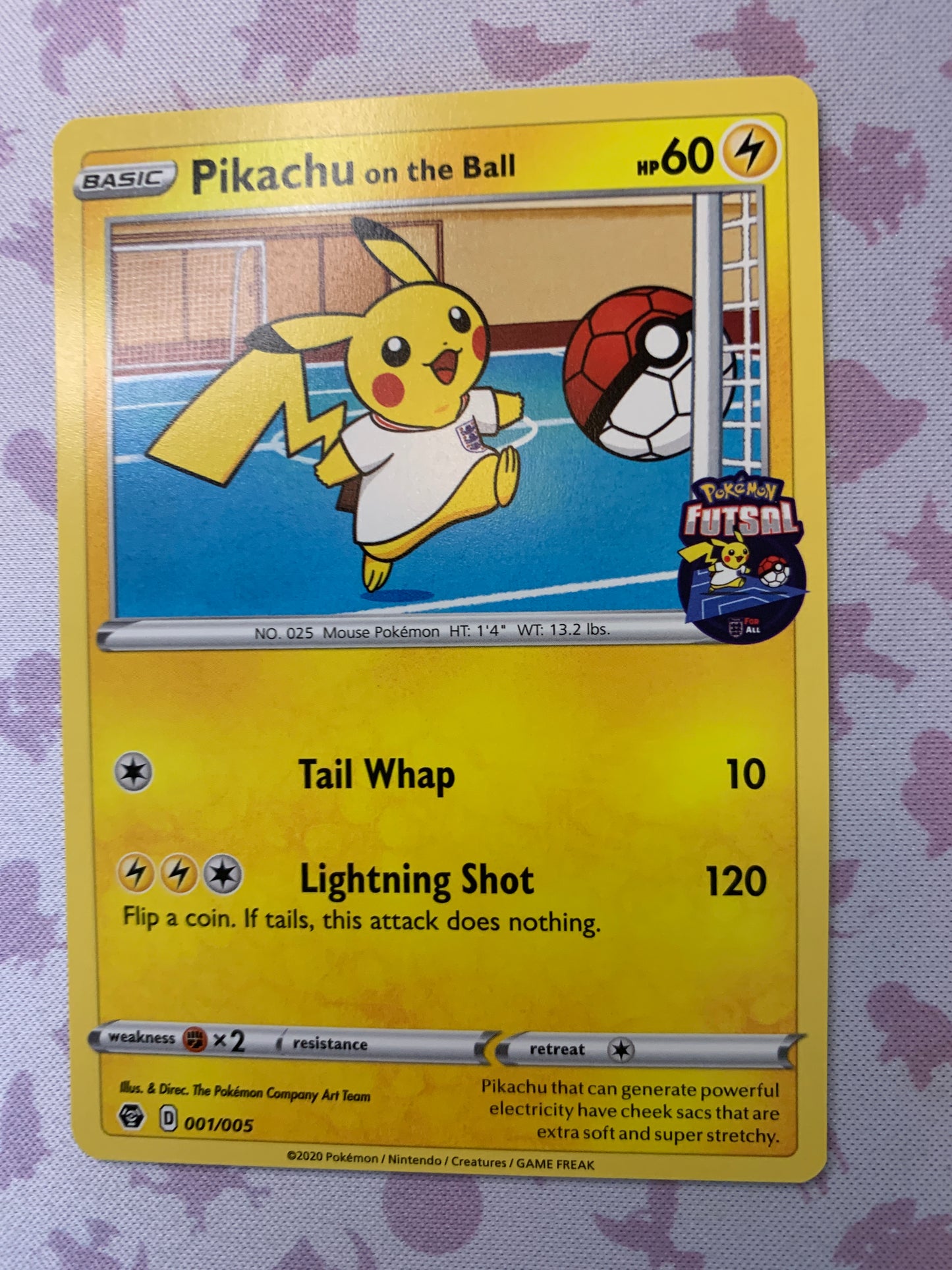 Pikachu on the Ball