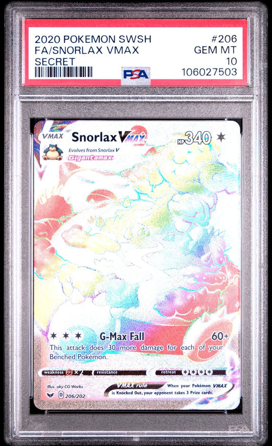 Snorlax VMAX [PSA 10]