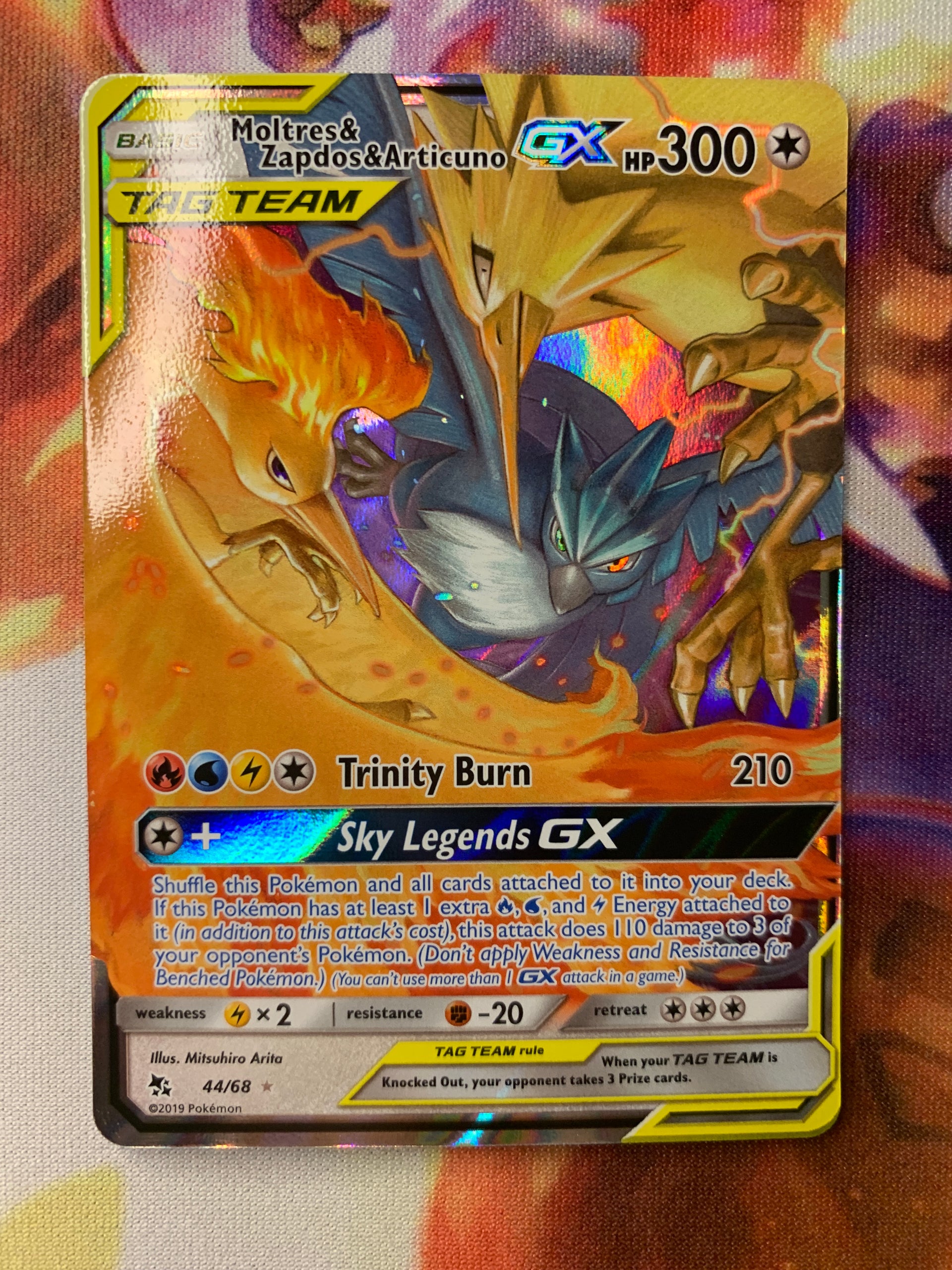 Moltres & Zapdos & Articuno GX – Pally's Trainer & Collector Store