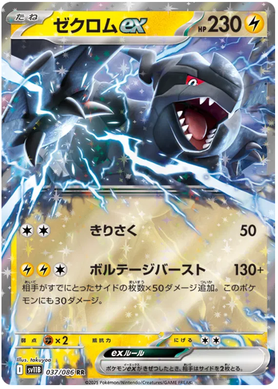 Zekrom ex [JPN]