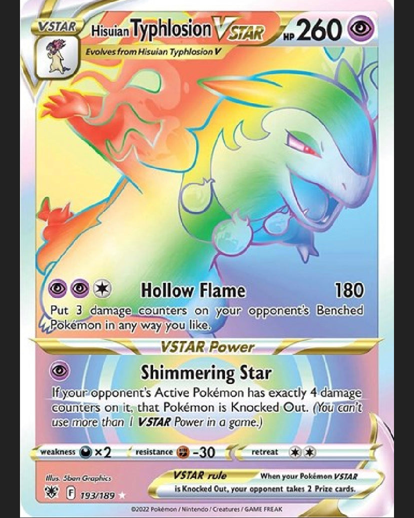 Hisuian Typhlosion VSTAR [ASR - HR]