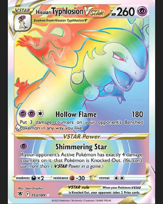 Hisuian Typhlosion VSTAR [ASR - HR]