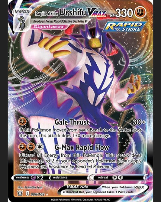 Rapid Strike Urshifu VMAX [BST - RRR]