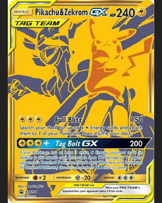 Pikachu & Zekrom GX